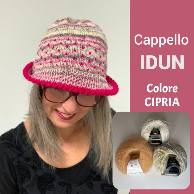 TUTORIAl:Cappello ai ferri circolari. 